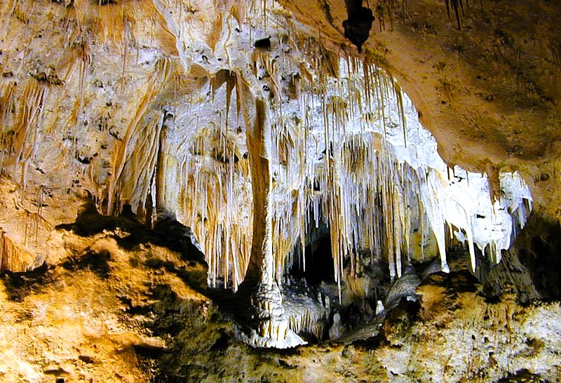 Dramatic formations within Baratang’s limestone caves.