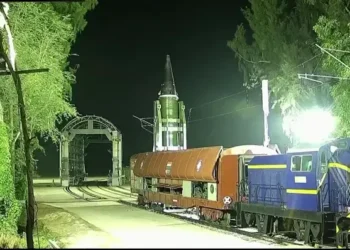 DRDO Successfully Tests Agni-Prime Missile from Rail-Based Mobile Launcher