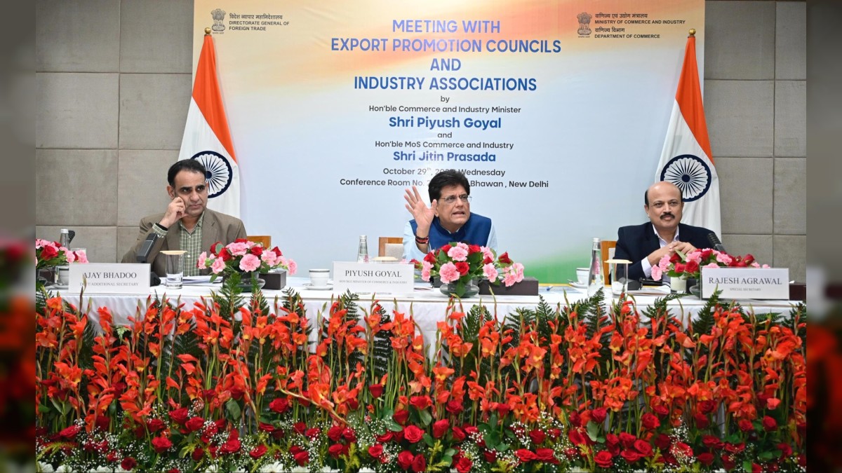 Union Minister Piyush Goyal Chairs Key Meeting with Export Promotion Councils and Industry Associations