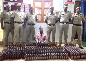 Swift Strike at South Creek: Baratang Police bust Illegal liquor run