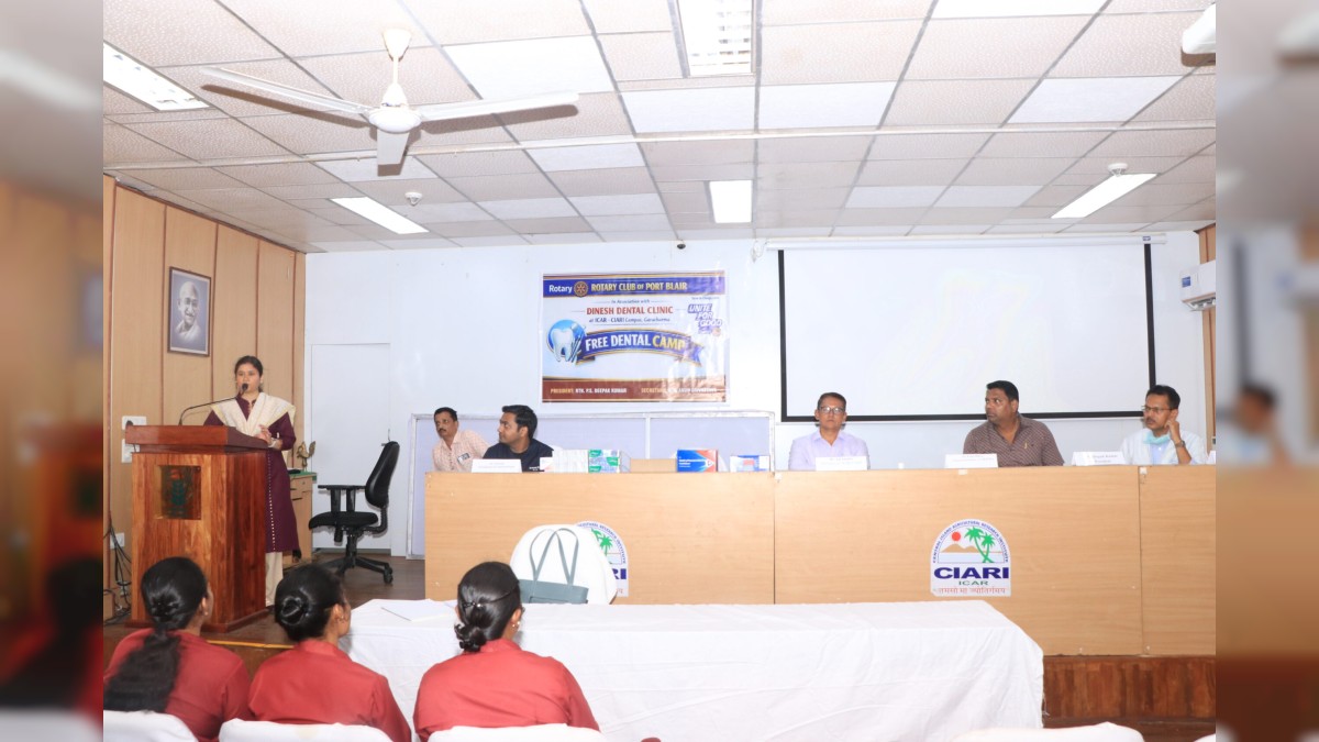 Oral Health Awareness and Dental Check-up Camp Held at ICAR-CIARI Bathu Basti Campus