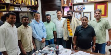 New N& M ZP team felicitated: Bhasker expresses confidence in development-oriented leadership